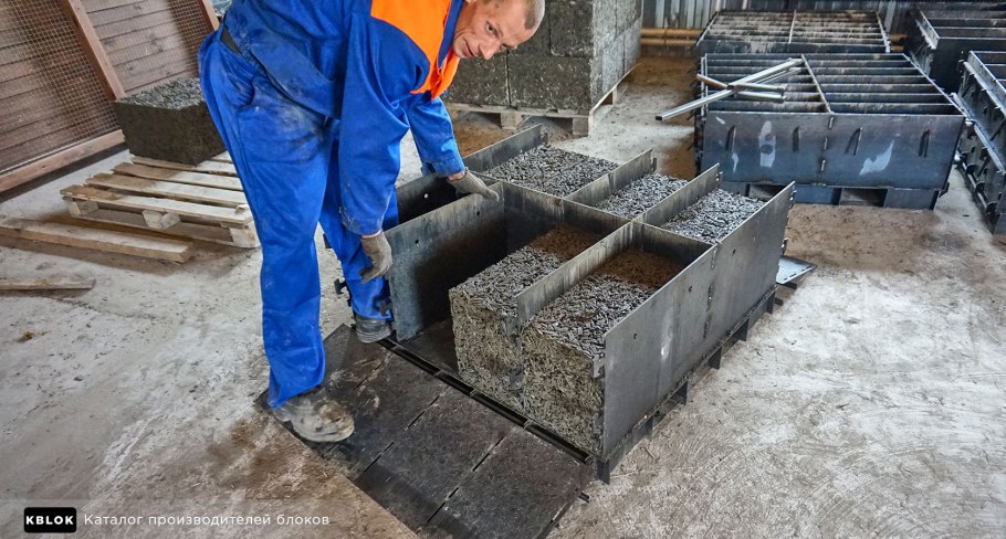 Формы для арболитовых блоков