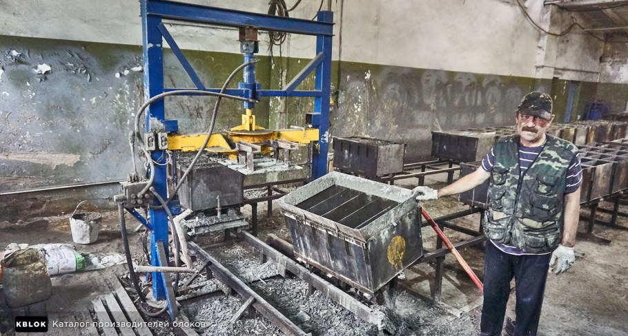 Матрица для станка арболитовых блоков