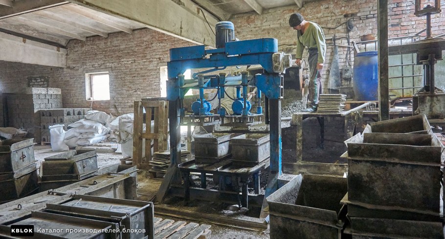 Цех для производства арболитовых блоков
