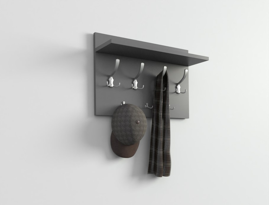 Вешалка Шеффилд черный графит