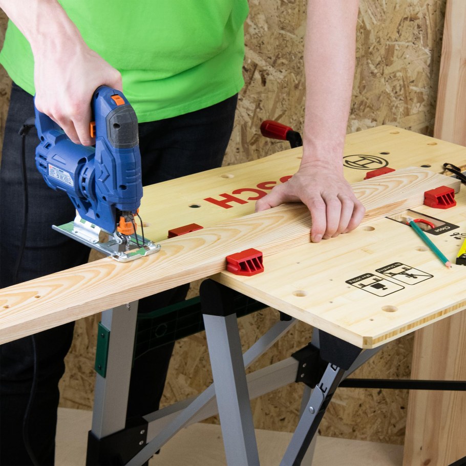 Верстак складной Bosch PWB 600 680x680 мм