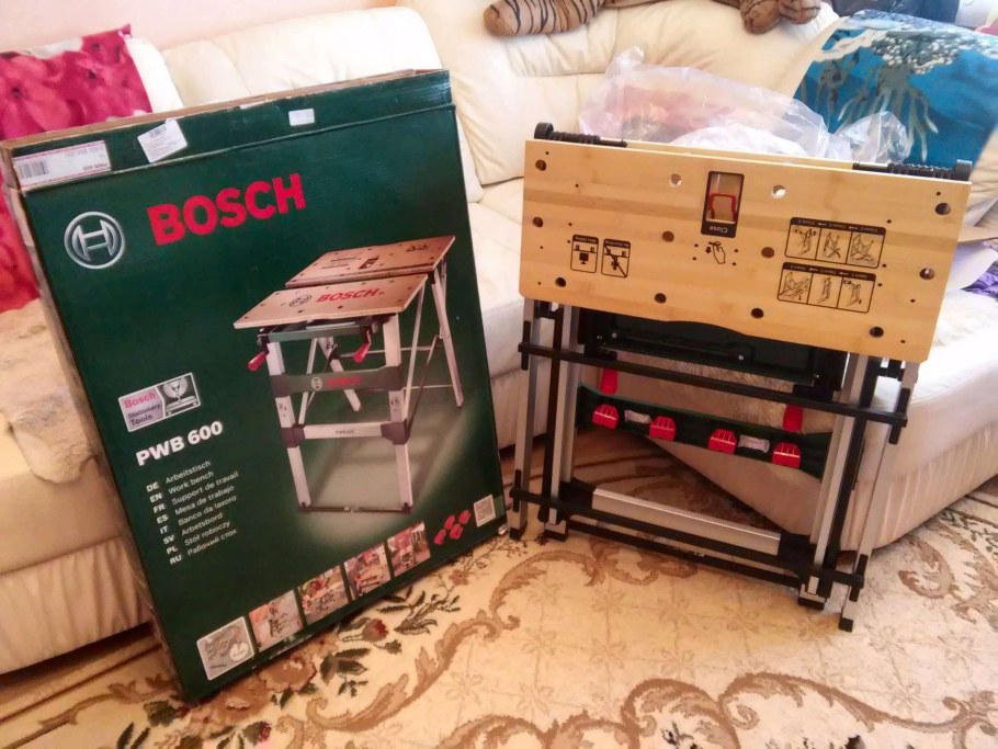 Верстак складной Bosch PWB 600