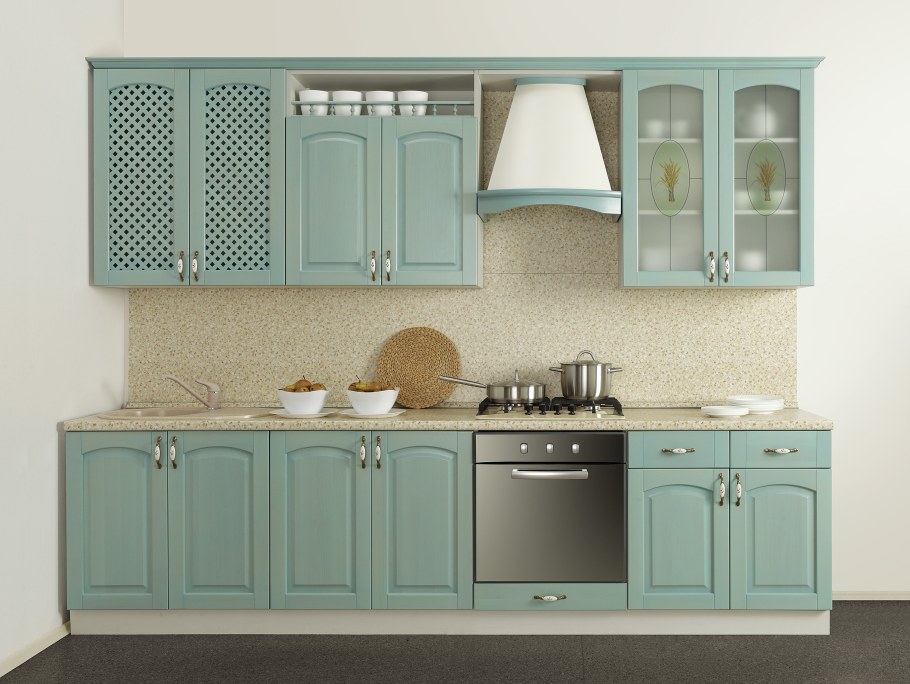 Кухня массив Люкс Боровичи 2400 в