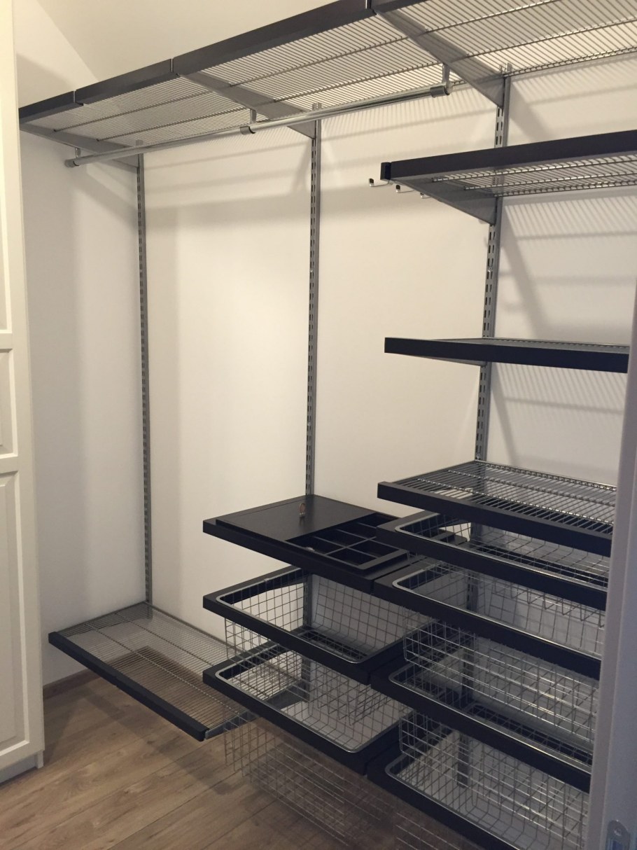 Гардеробная система Elfa черная