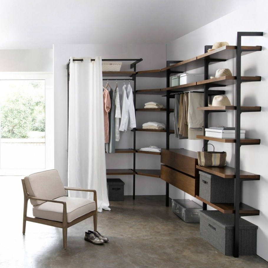 Гардеробная модульная лофт ag15