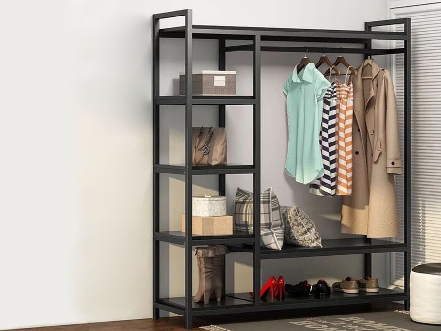 Гардеробная в стиле лофт аристо