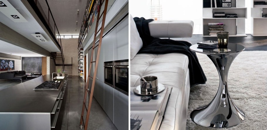 Металл в современном интерьере