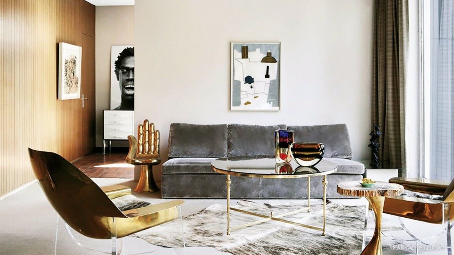 Латунь в современном интерьере