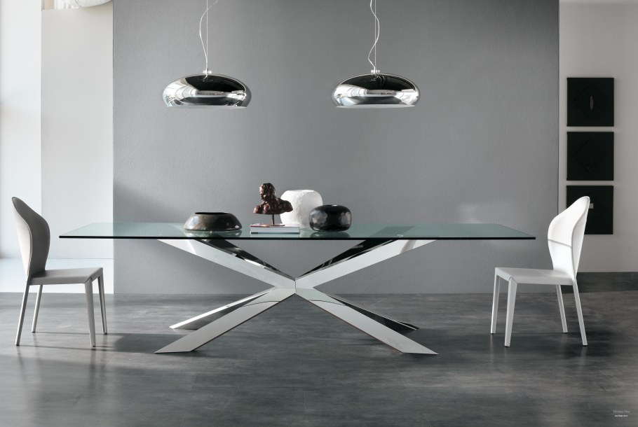 Cattelan Italia Spyder crystalart Dining Table