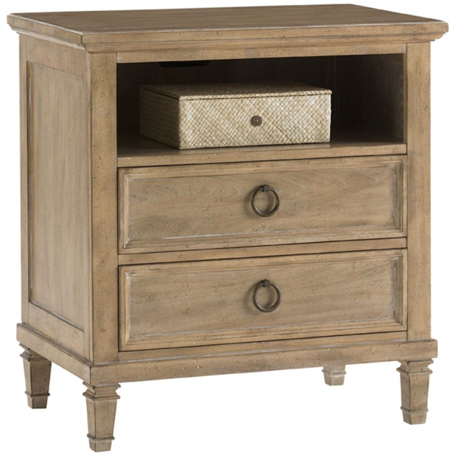 Прикроватная тумба Viva с одним ящиком черного цвета IMR-977702