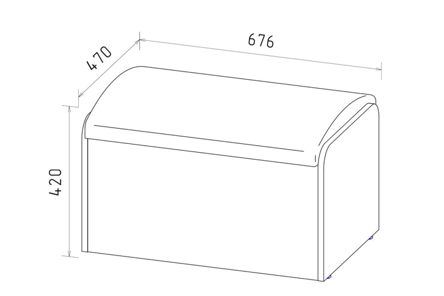 Кухонный комод для посуды