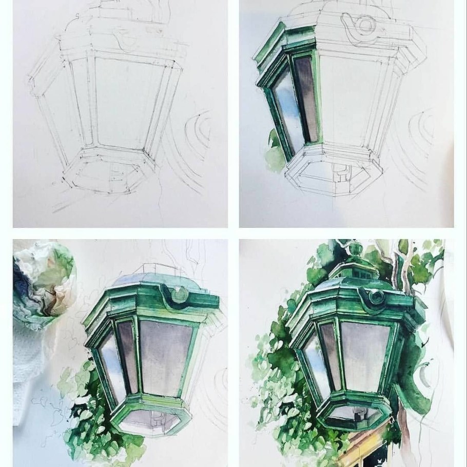 Зарисовки фонарей