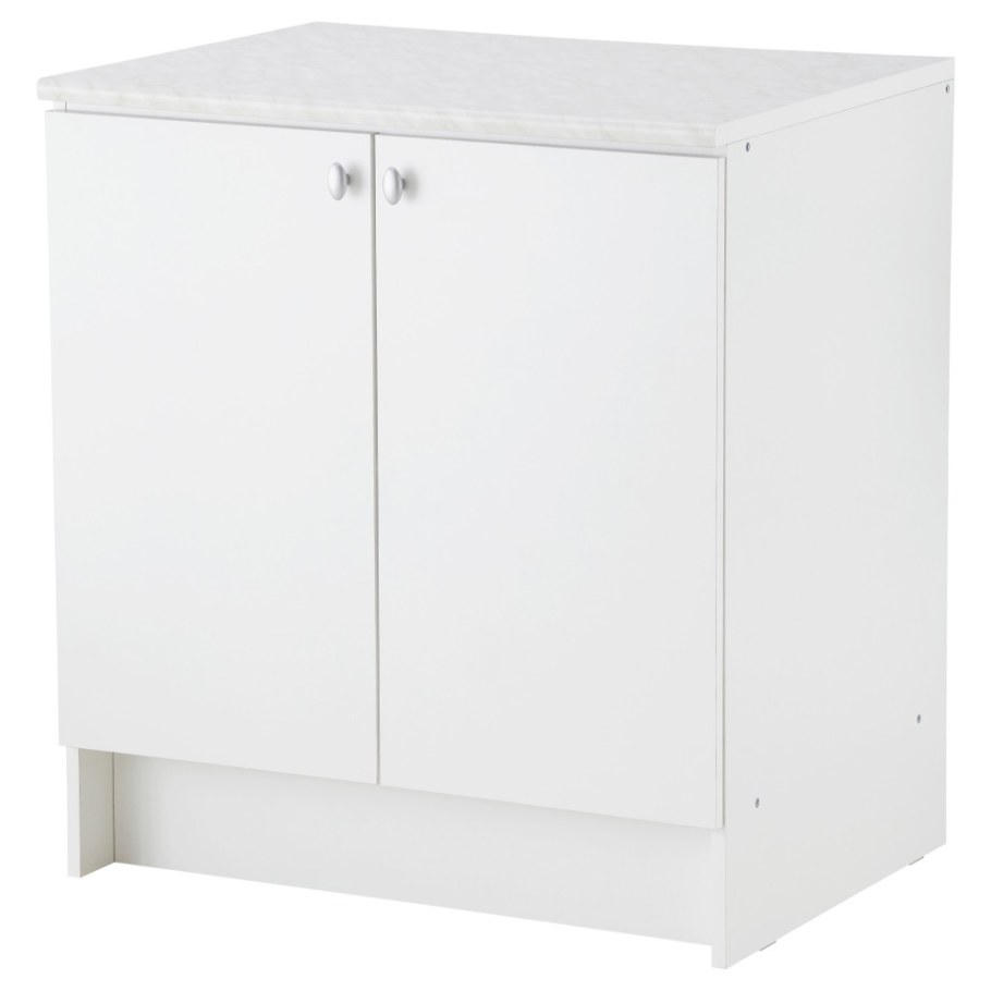 Напольный шкаф ikea альбру белый 403.065.55