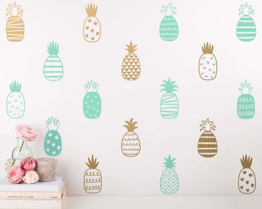 Ананасовый декор для комнаты