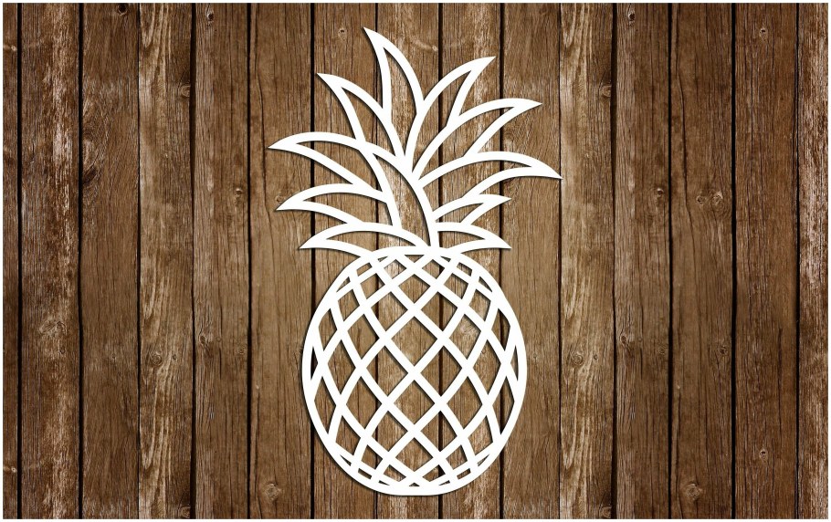 Ананас в интерьере