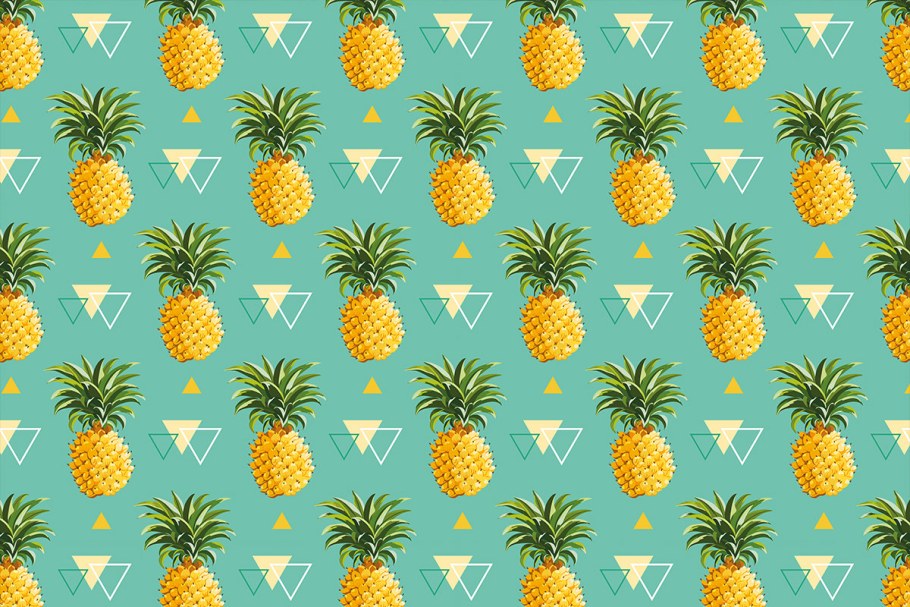 Декор интерьера ананас