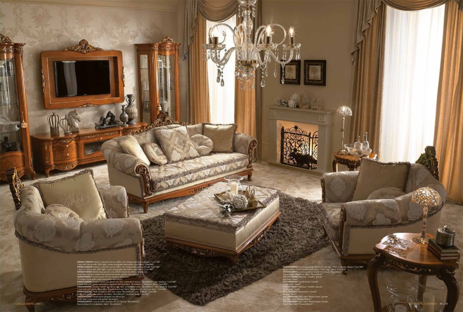 Мебель Италии элитная treci