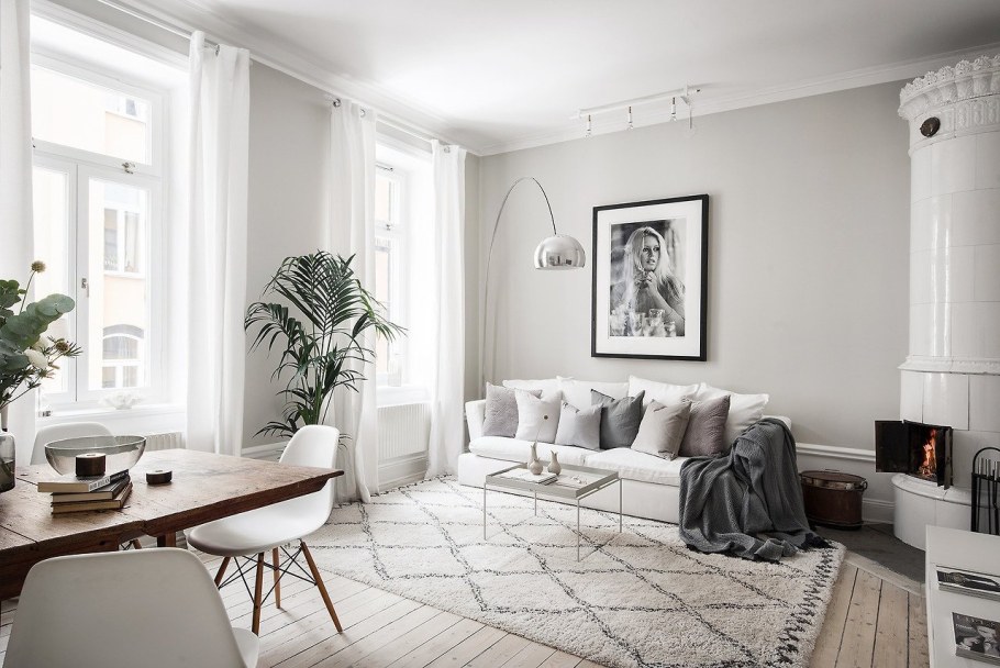 Скандинавская классика в интерьере