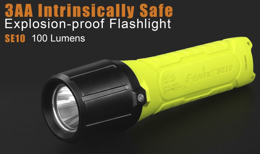 Взрывозащищенный ручной фонарь Fenix se – 10