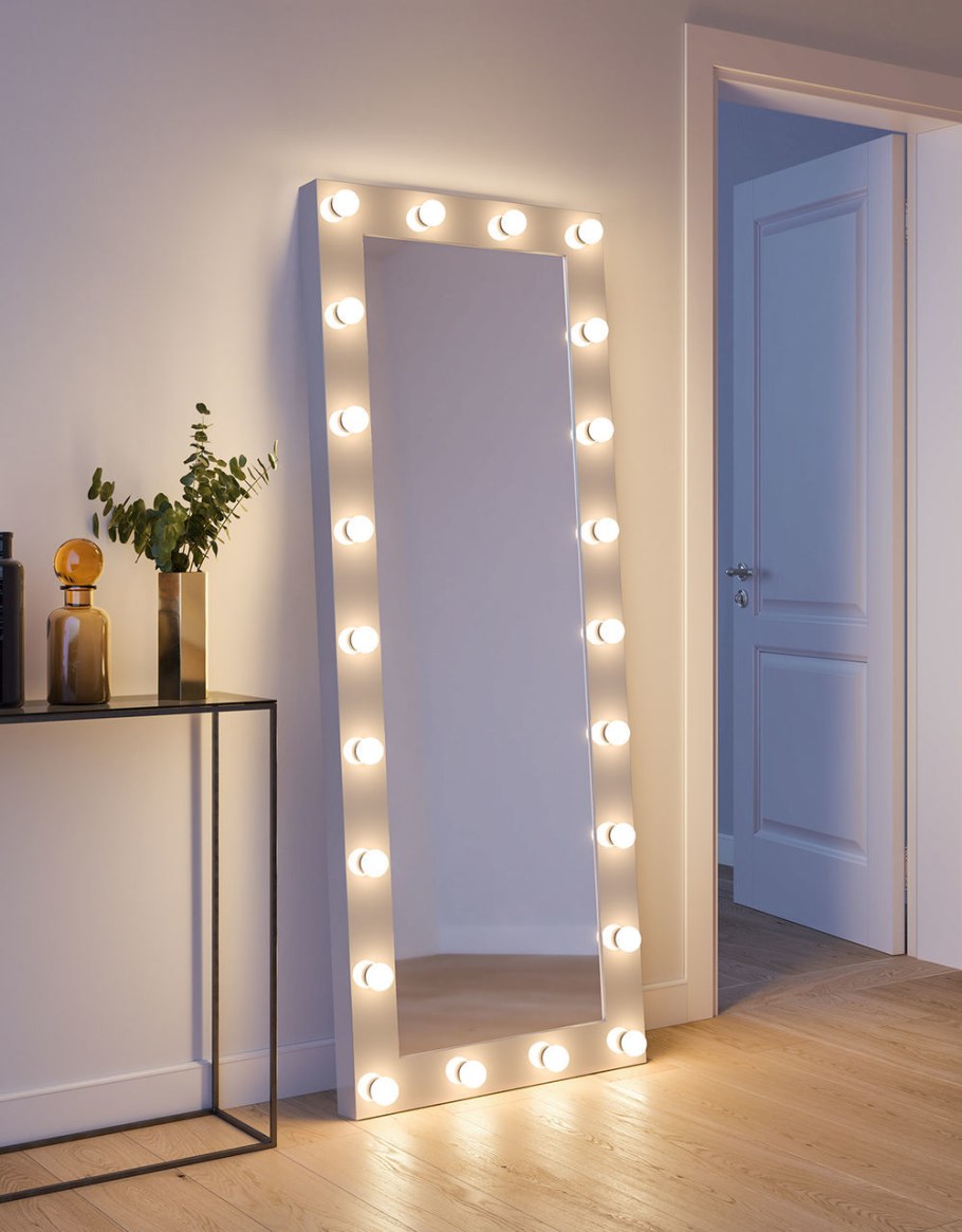 Зеркало гримерное с подсветкой 100 на 200