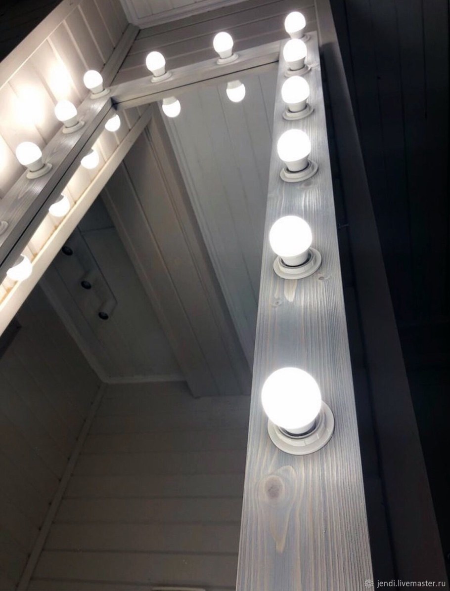 Гримерное зеркало 160x80 11 ламп