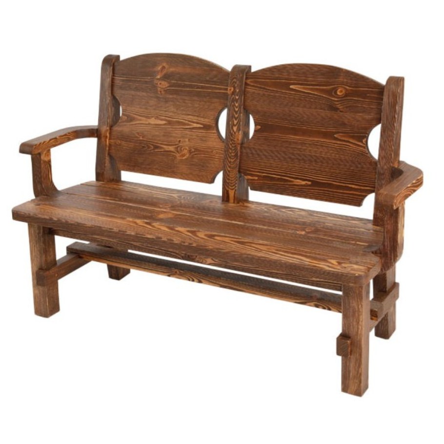 Лавочки из массива дерева