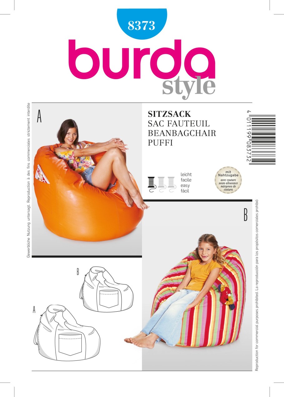 Bean Bag Sewing patterns