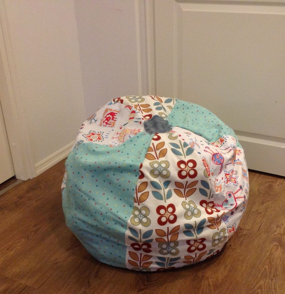 Кресло мешок лоскут XL