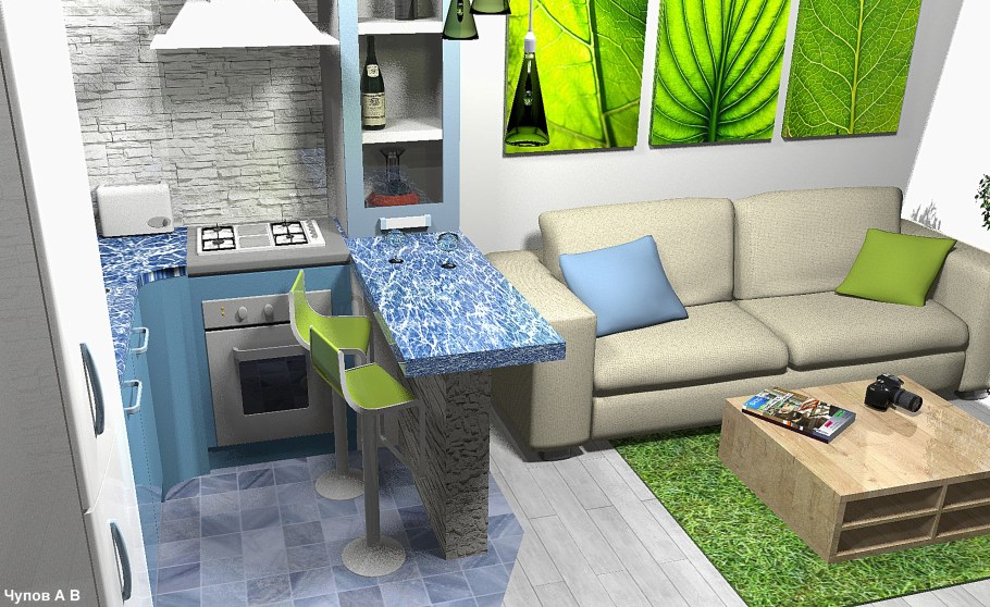 Квартира студия 20 метров планировка