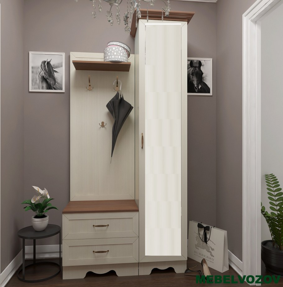 Прихожая лофт-02 Vivat венге