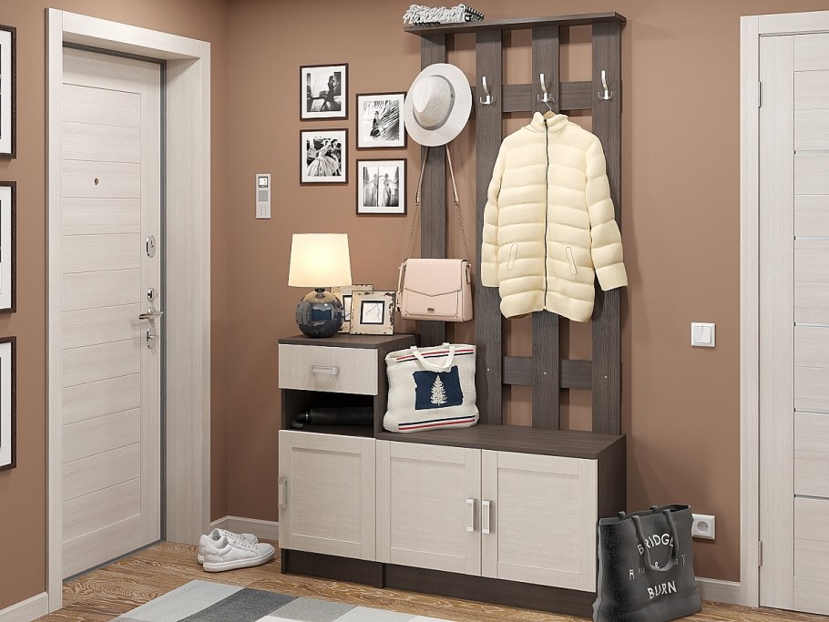 Модульная прихожая Модена Реал мебель