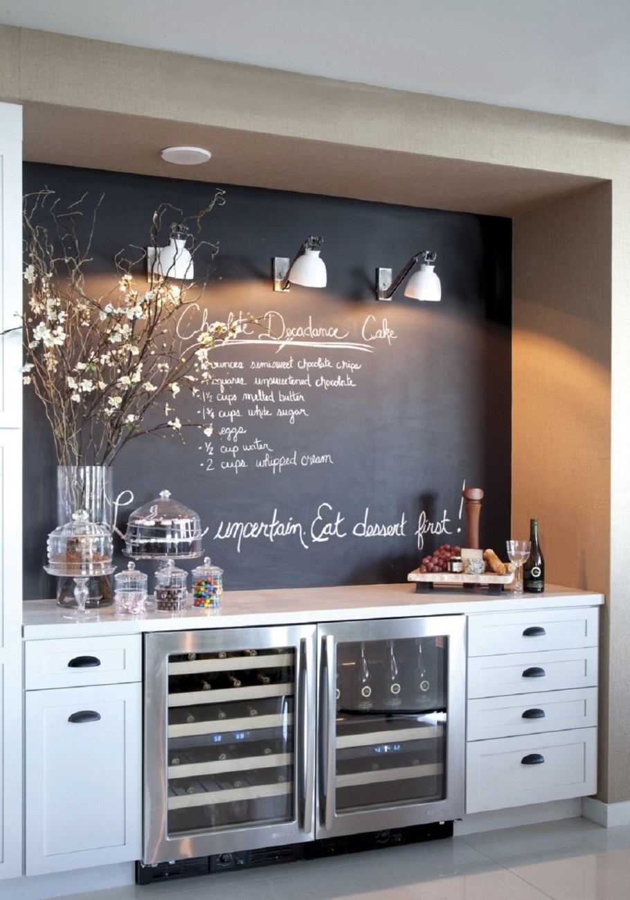 Графитная доска на кухне