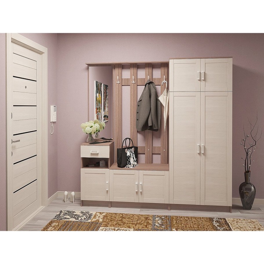 Прихожая капучино глянец фото