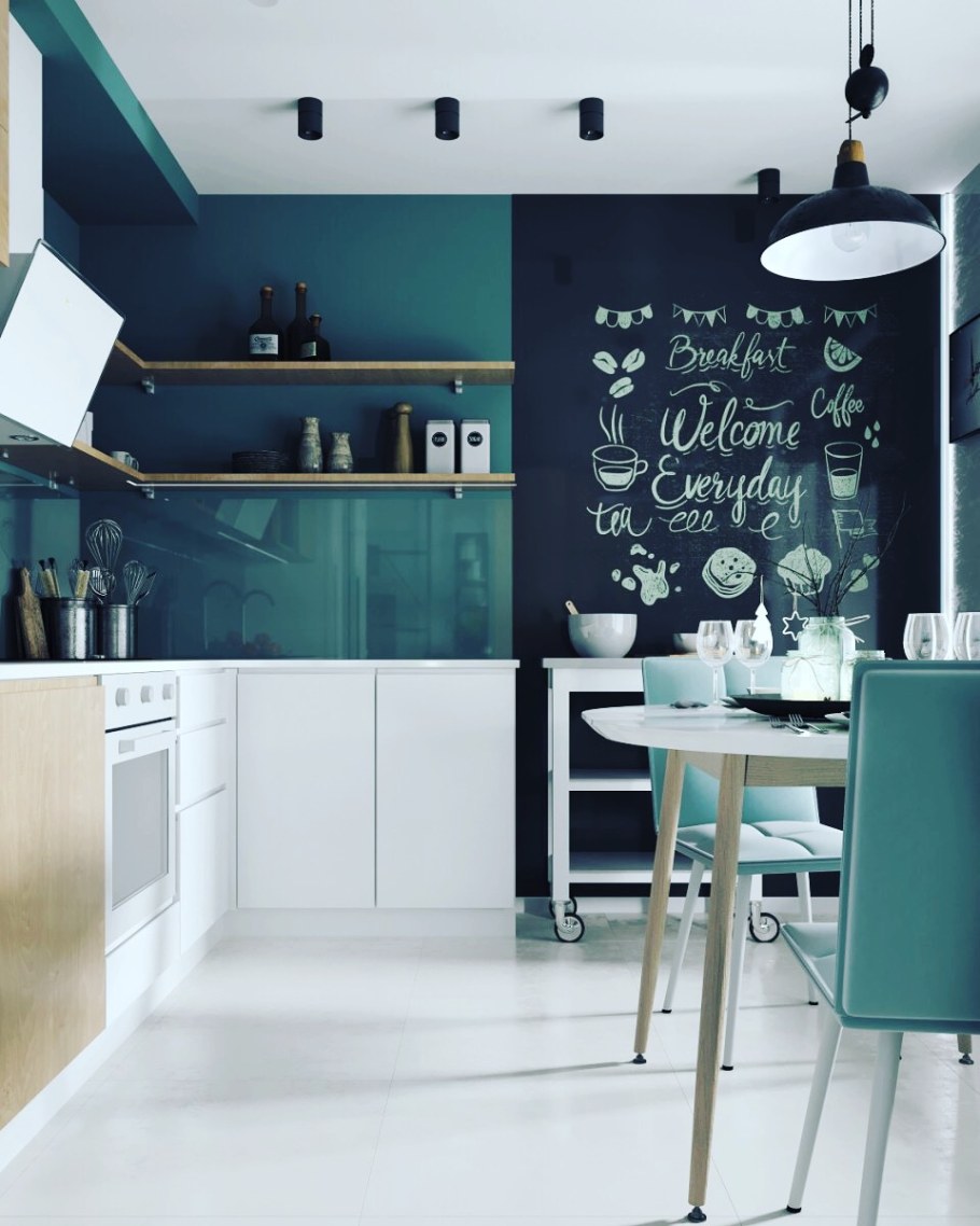 Грифкльная Сиена на кухне