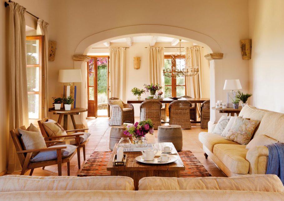 Итальянская провинция Тоскана интерьер