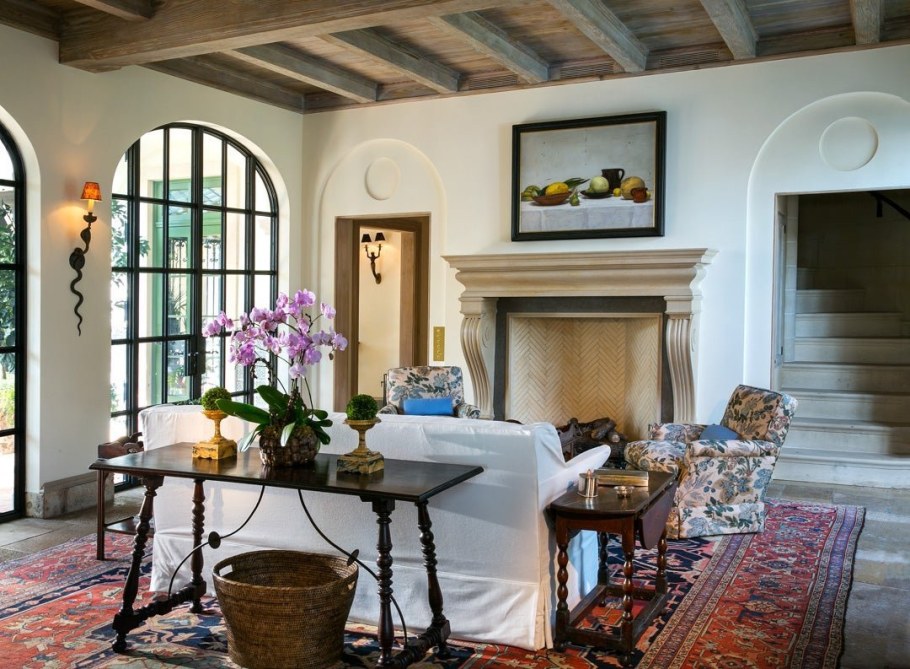 Гостиная в итальянском стиле