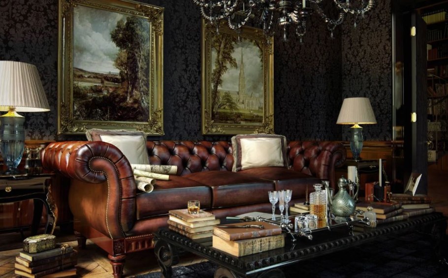 Кабинет директора в стиле Ампир