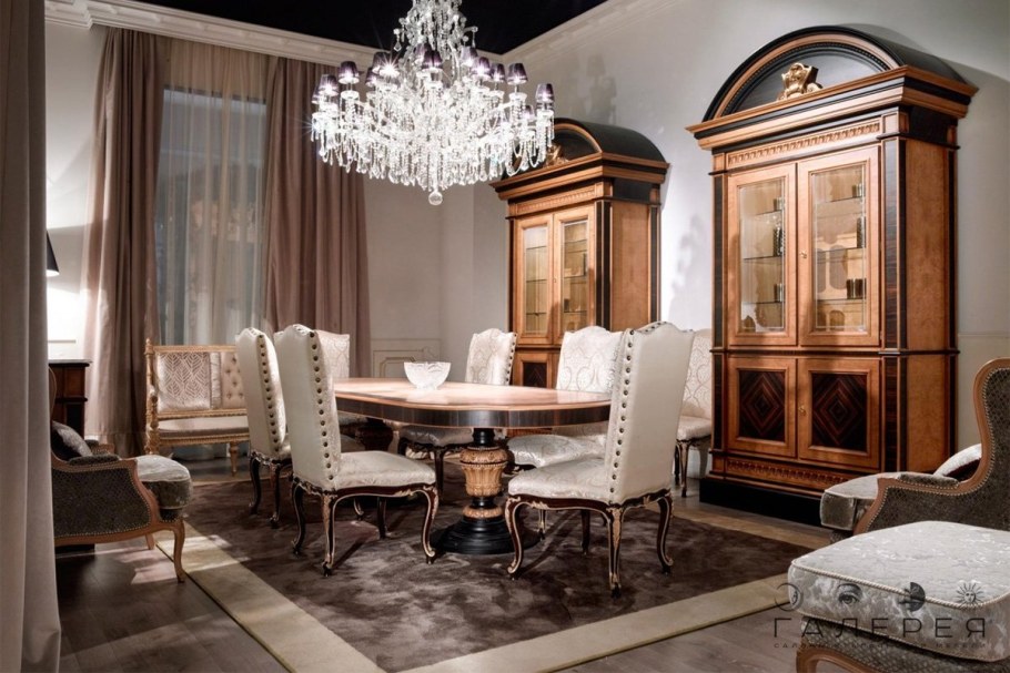 Английский Барокко интерьер Викторианский стиль