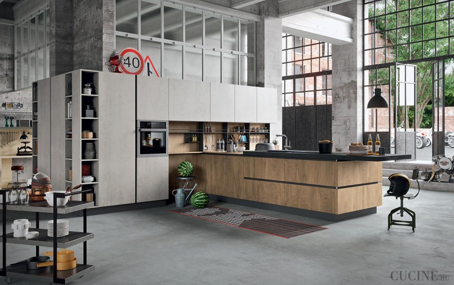 Кухни Снайдеро лофт