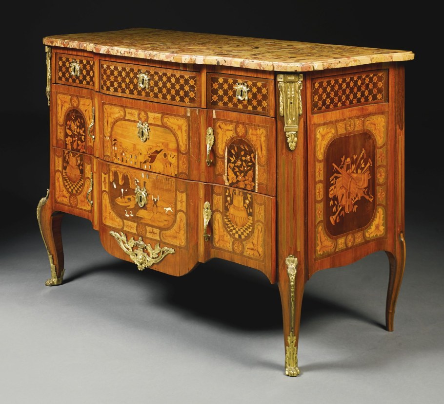 Арт нуво мебель консоль