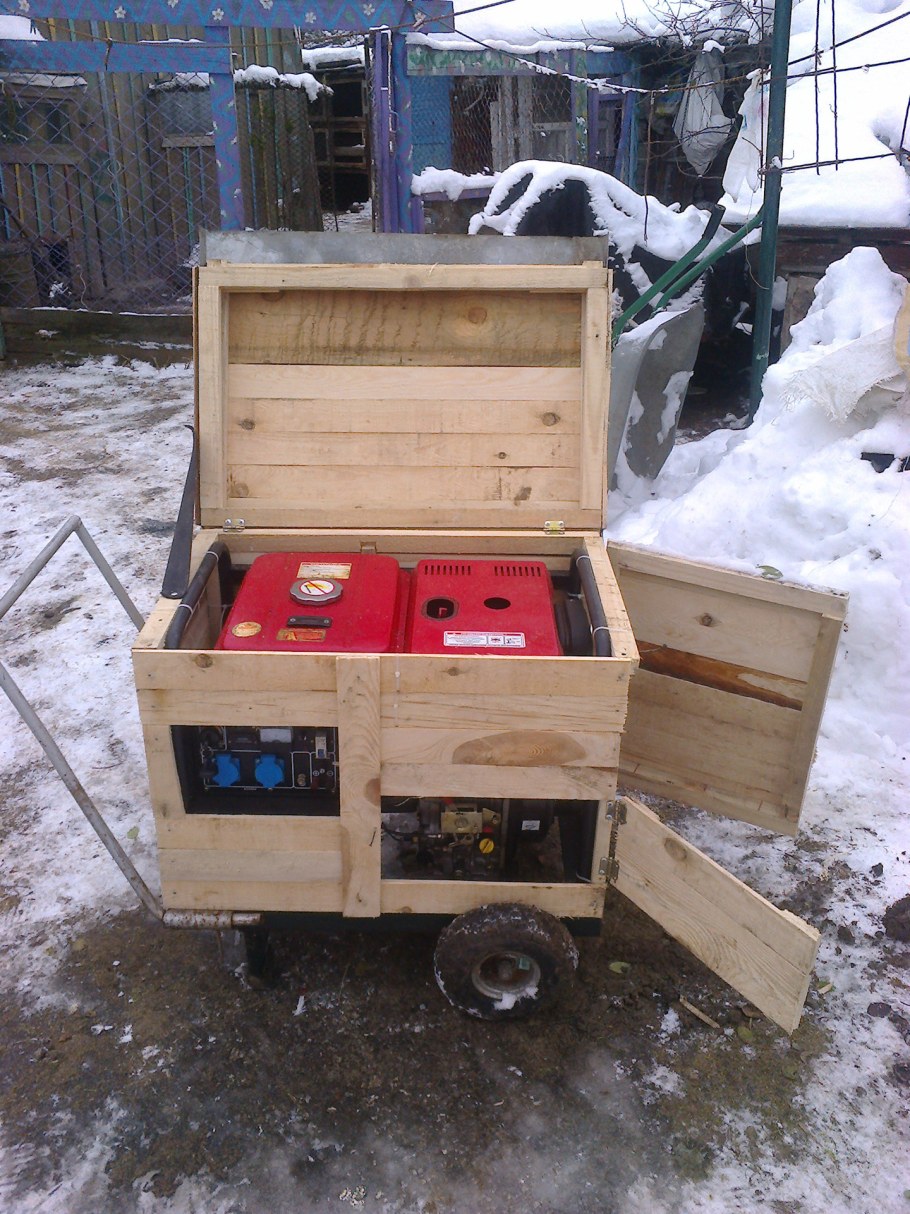 Кожух для генератора Fubag 8500