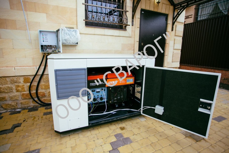 Бензогенератор бг7500еа