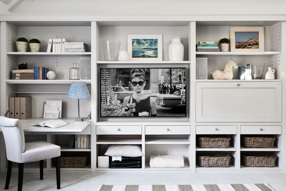 Гостиная с письменным столом