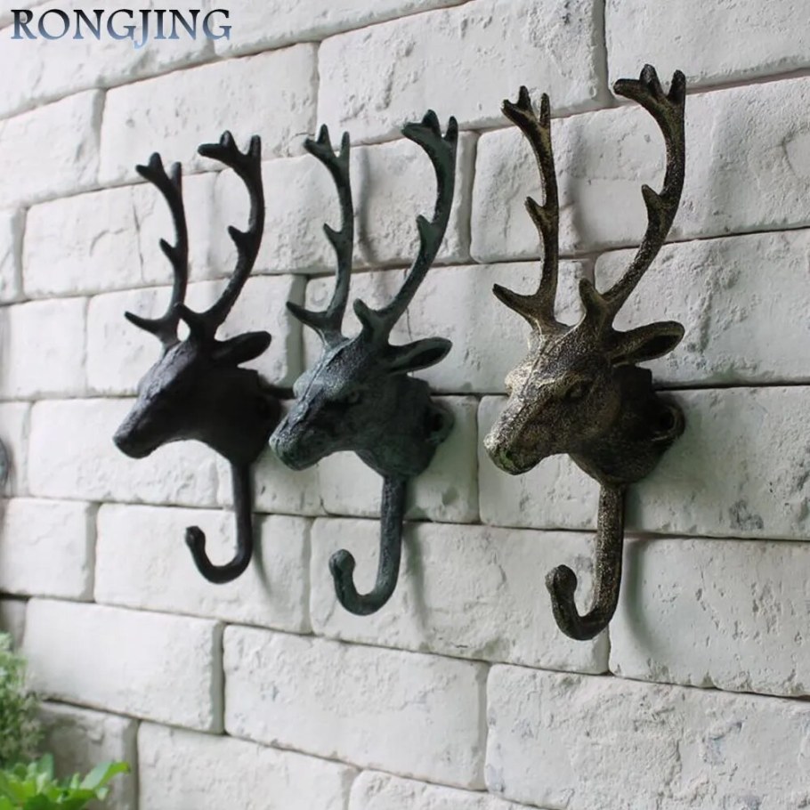 Декоративные крючки на стену