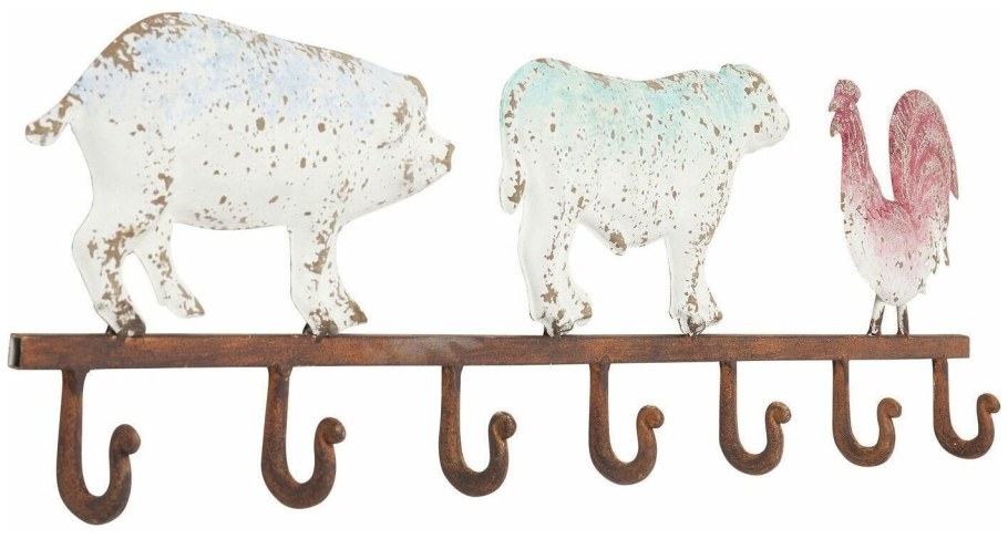 Вешалка настенная "медведь"