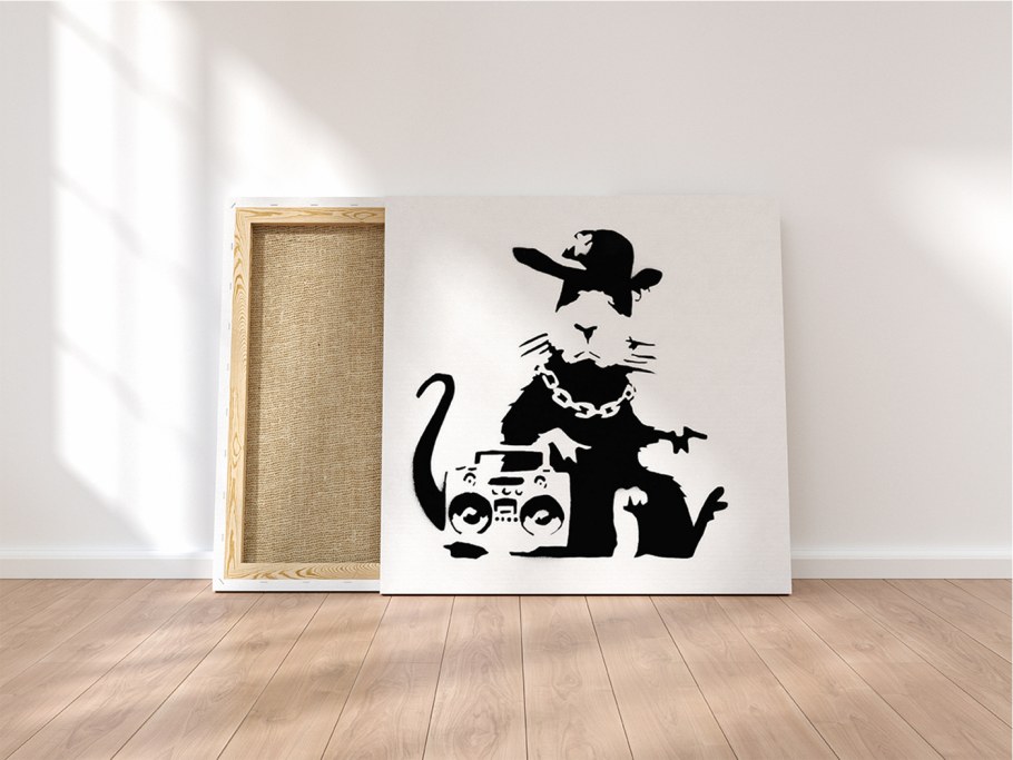 Бэнкси в интерьере крысы