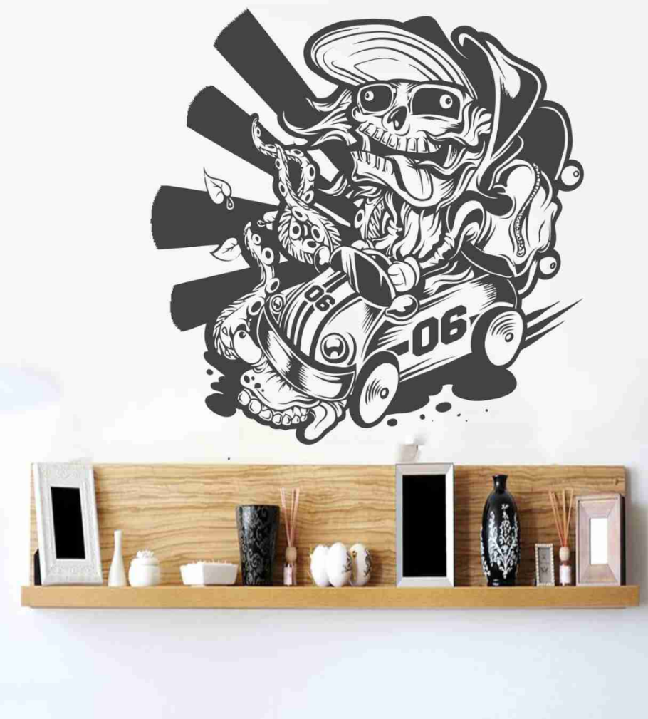 Интерьер в стиле граффити