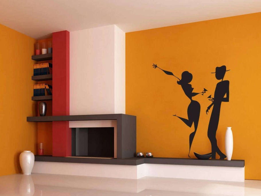 Виниловые наклейки на стену