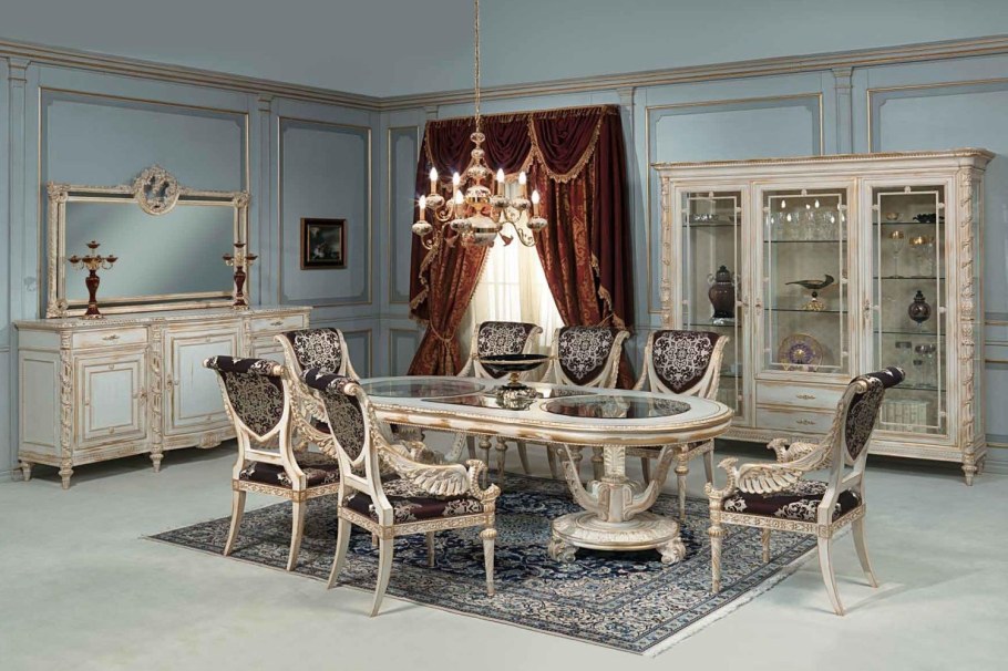 Стол обеденный в стиле Людовика 16