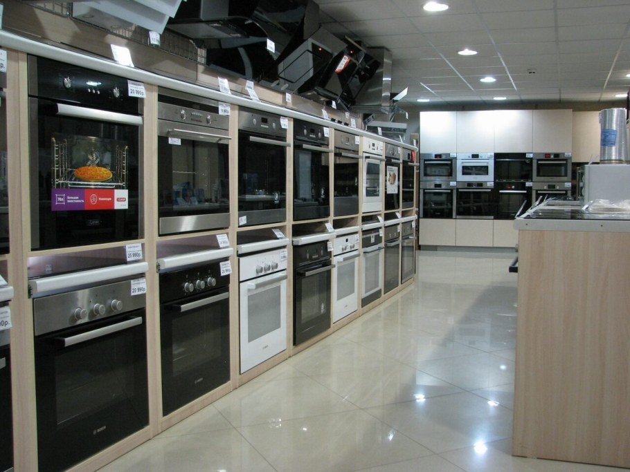 Витрина для встраиваемой техники